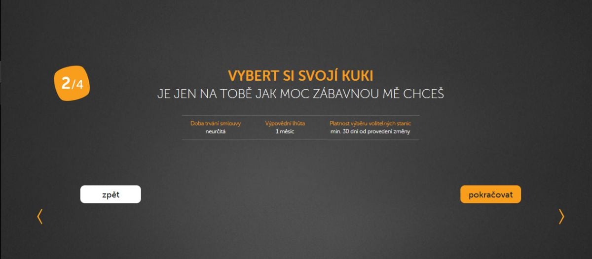 Kuki - instalace přes PC (web)