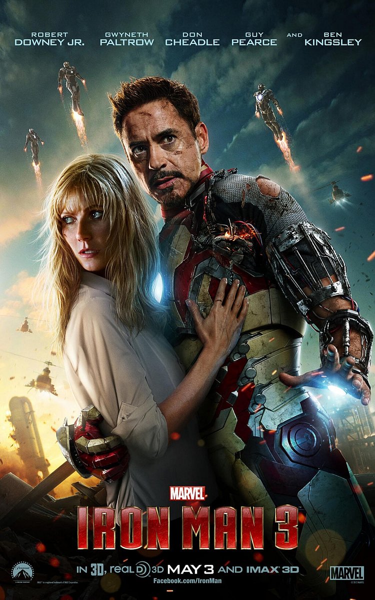Premiéra komiksového hitu Iron Man 3; neděle, 19. ledna ve 20:00 hod.