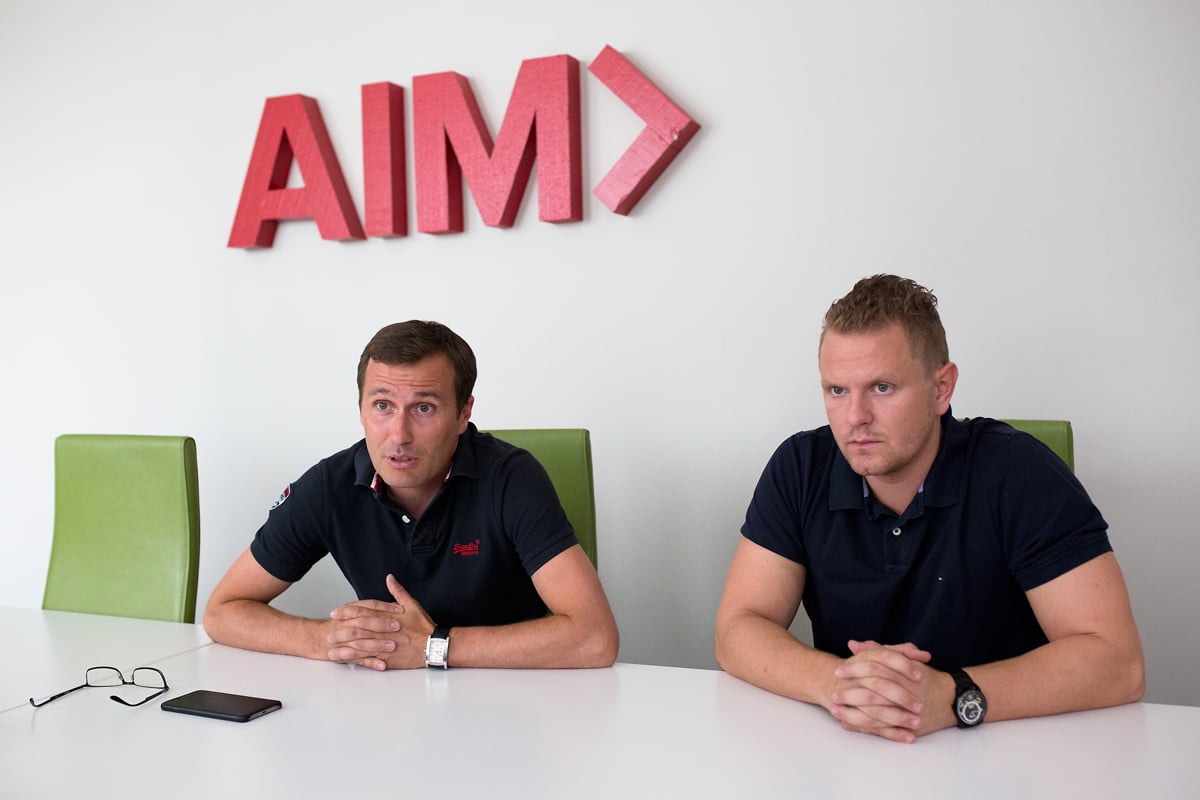 Martin Havrda a Jakub Jánský ze společnosti Planet A