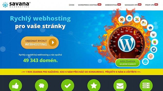 Hosting savana.cz