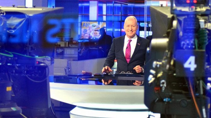Studio televize Sky (ilustrační foto)