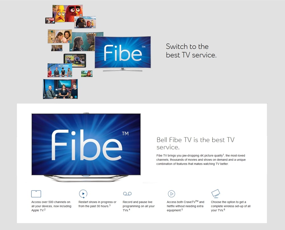 Představení služby Bell Fibe