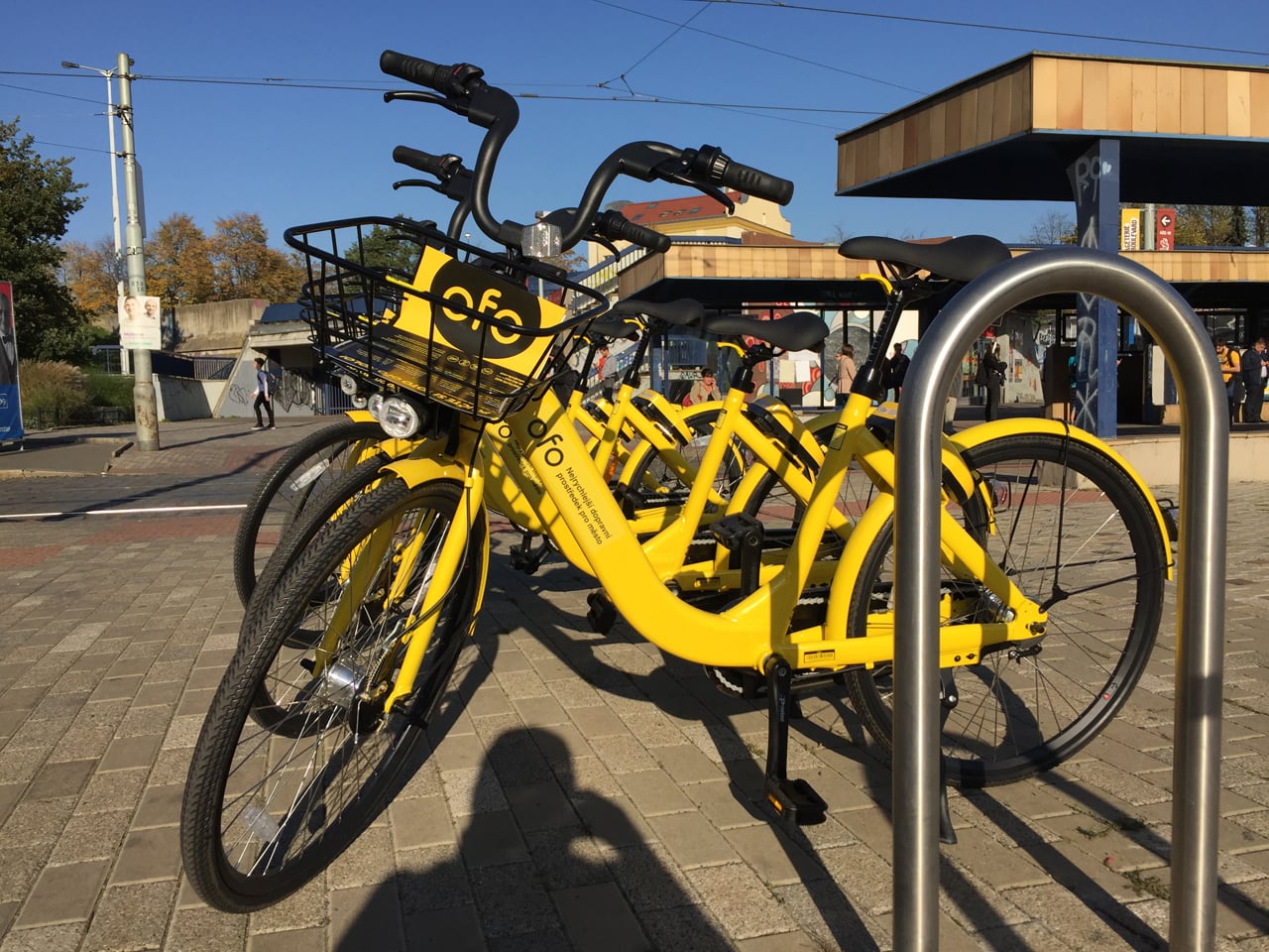 Čínská kola ofo startují v Praze