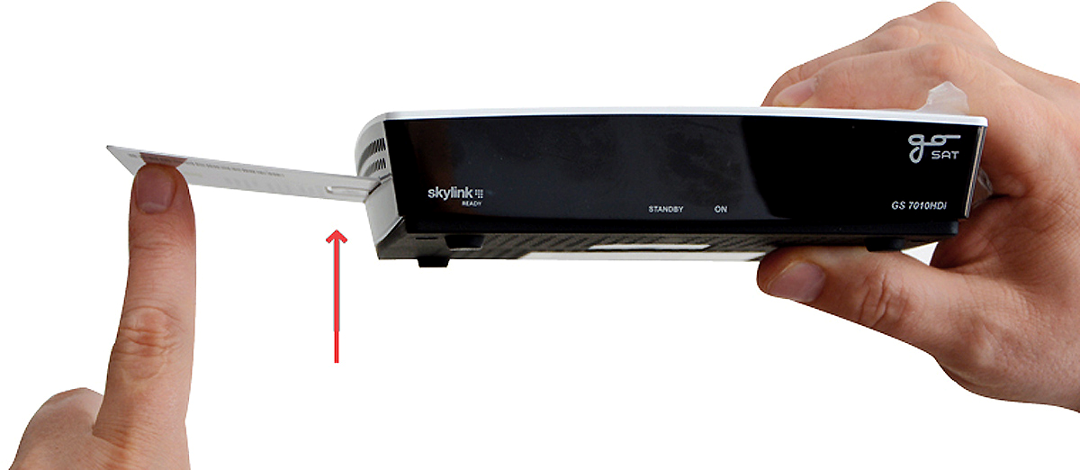 goSAT GS 7060HDi a problém s deformací karet