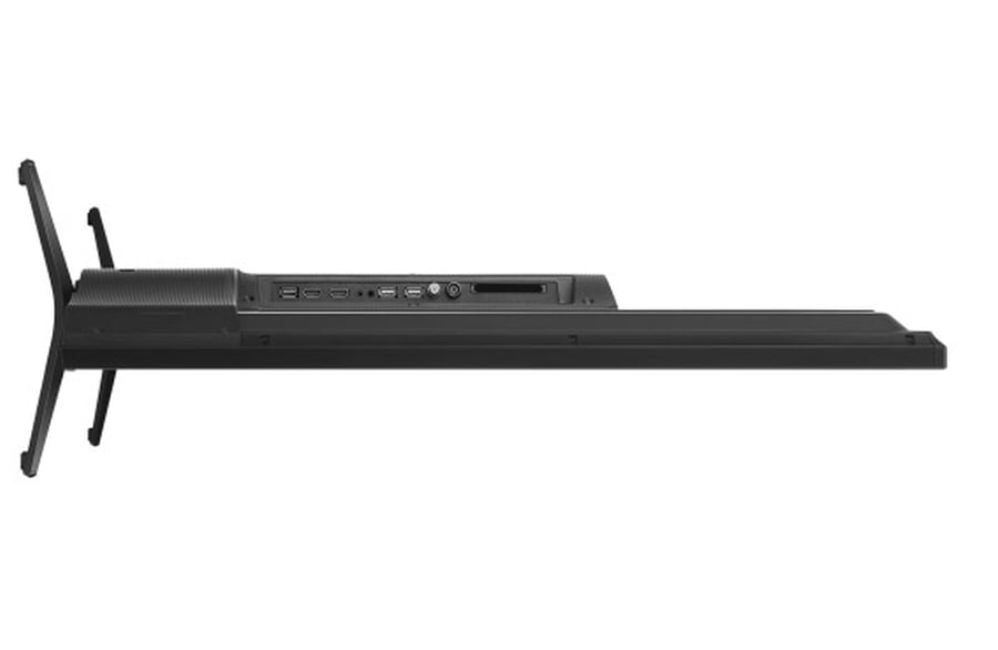 Boční profil rozměrnější Hisense H50M3300.
