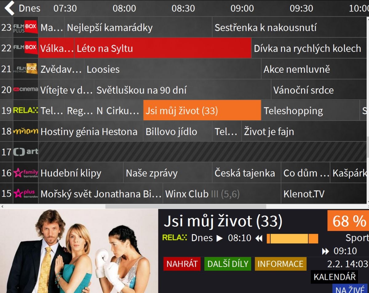 Lepší.TV na PC - nahrávání