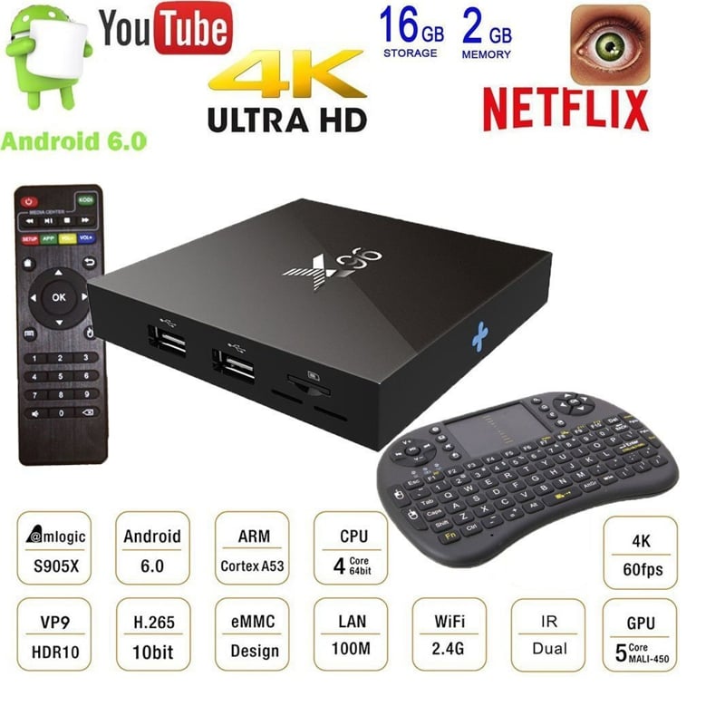 Galerie set-top boxu s klávesnicí