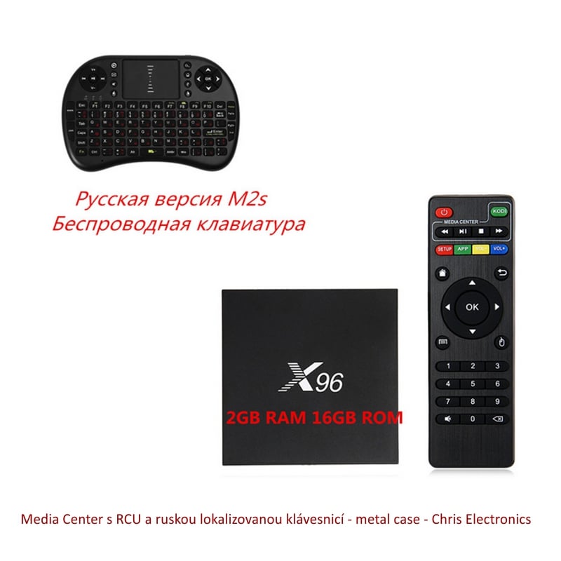 Galerie set-top boxu s klávesnicí