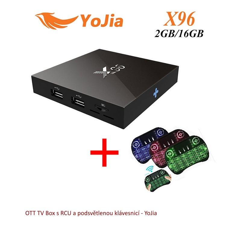 Galerie set-top boxu s klávesnicí