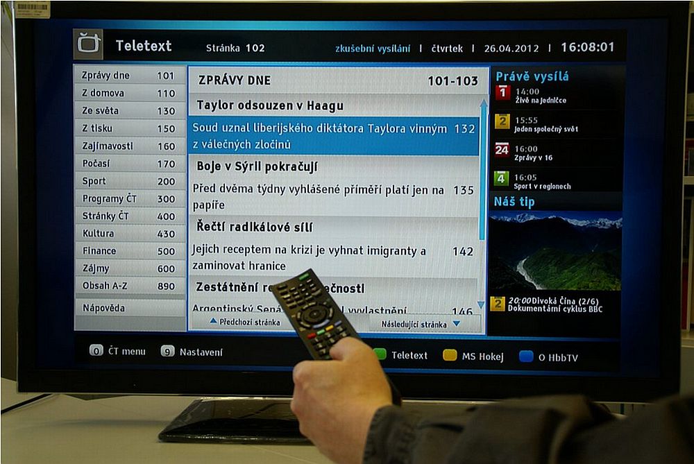 HbbTV - ČT