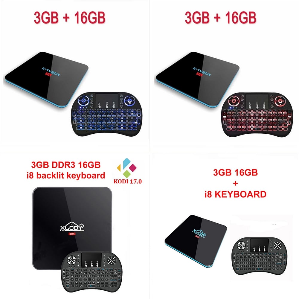 R – TV Box Pro + různé příplatkové periférie