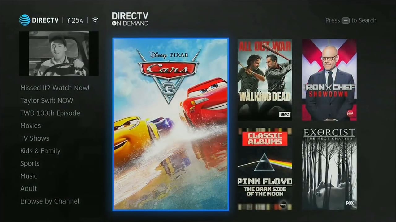 DIRECTV On Demand a Smart Search 1/2