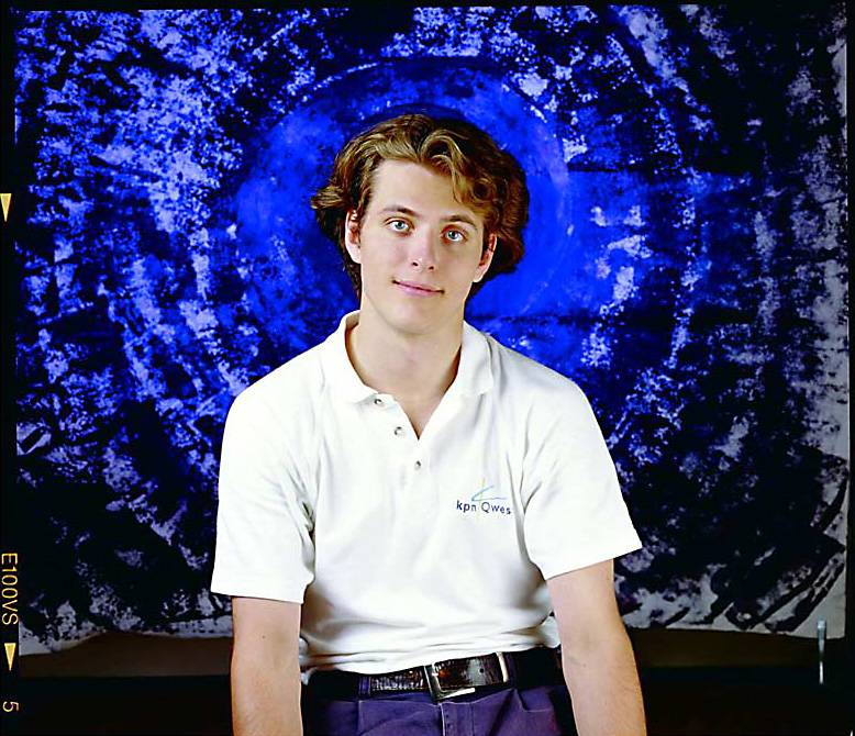 "Z focení si nic nepamatuju, ale z fotky vidíte, že to je takový boží člověk, který k té auře docela pasuje."