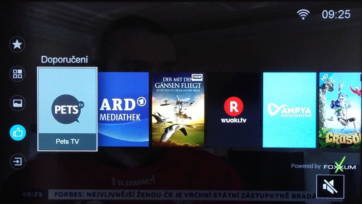 Hisense H43M3000 a H50M3300 - Home