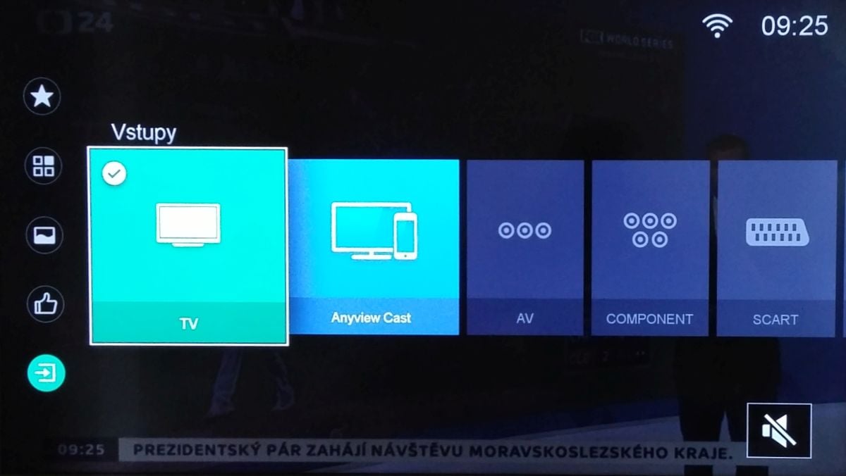 Hisense H43M3000 a H50M3300 - Home