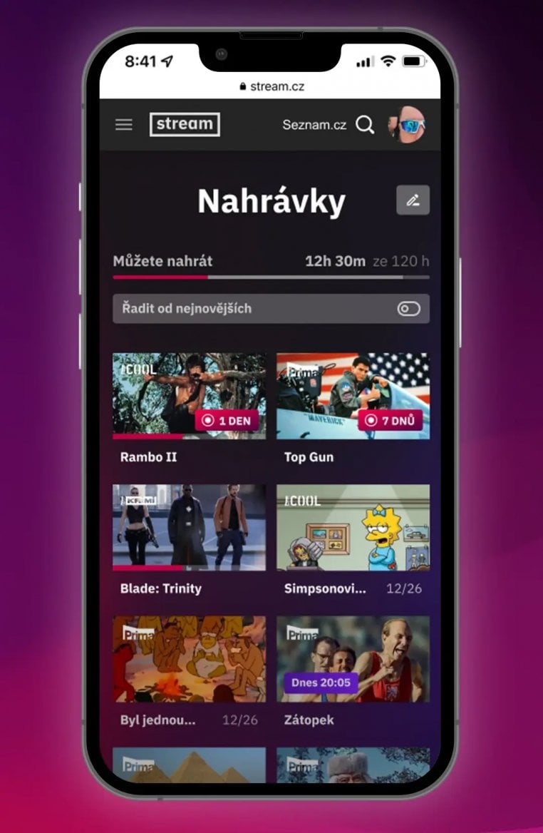 Nerealizovaná IPTV/VOD platforma Seznam.cz