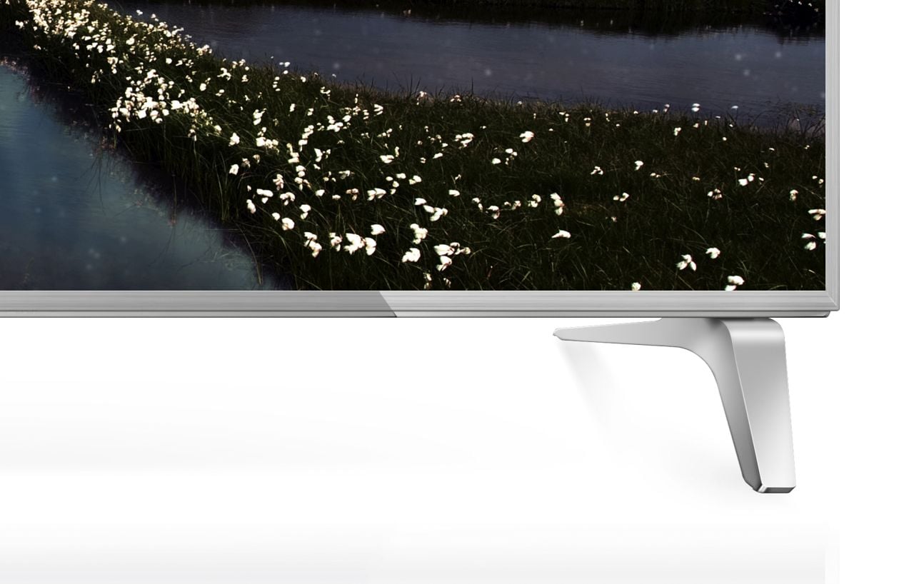 Nožičky podstavce můžete buď umístit zcela u kraje, nebo...