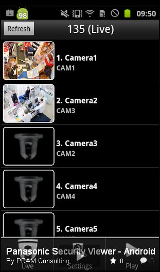 Bezpečnostní aplikace Security Viewer od Panasonicu