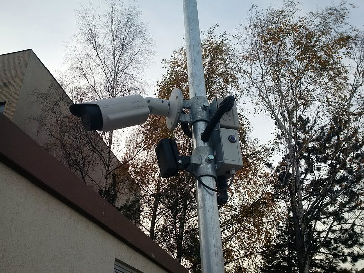 Více než 90 procent plochy objektu datacentra je pokryto kamerami.