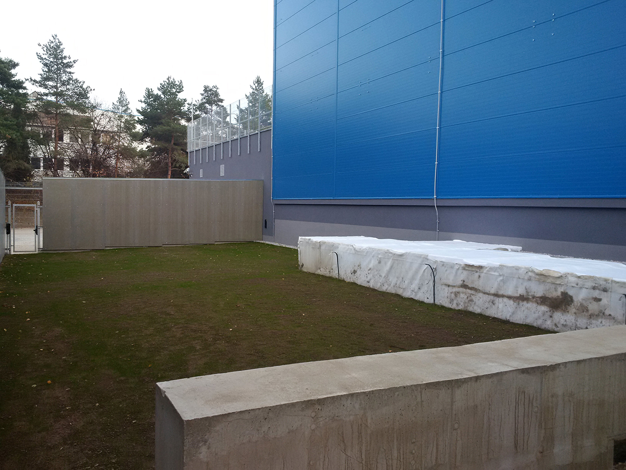 Diesel generátorů bude celkem devět, prostor pro ně je připraven.