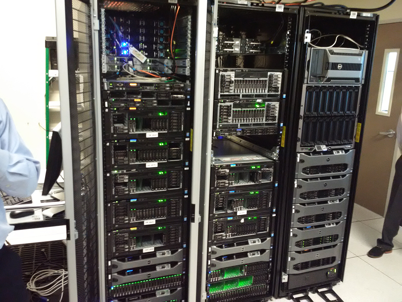 Dell Labs v Texasu. Testování odladěných strojů na chod in-memory platformy SAP HANA.