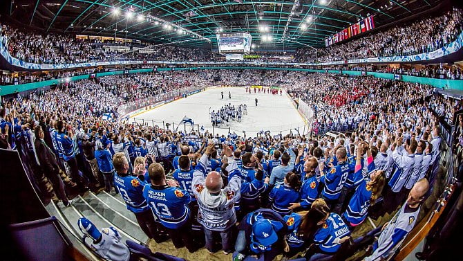 Hokej ve finské Hartwall Areně