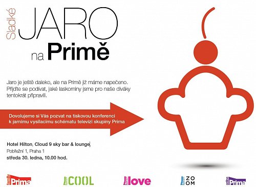 Pozvánka na tiskovou konferenci k jarnímu programovému schématu
