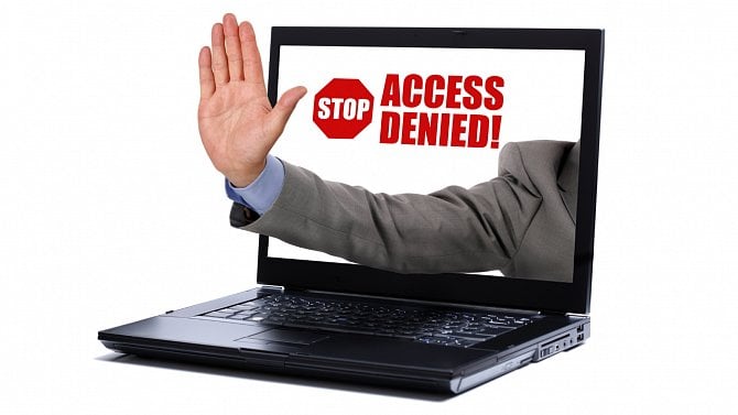 Nedostupný obsah - cenzura - acces denied