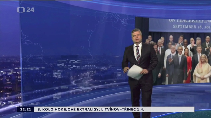 Zpravodajská relace Události, komentáře z virtuálního studia