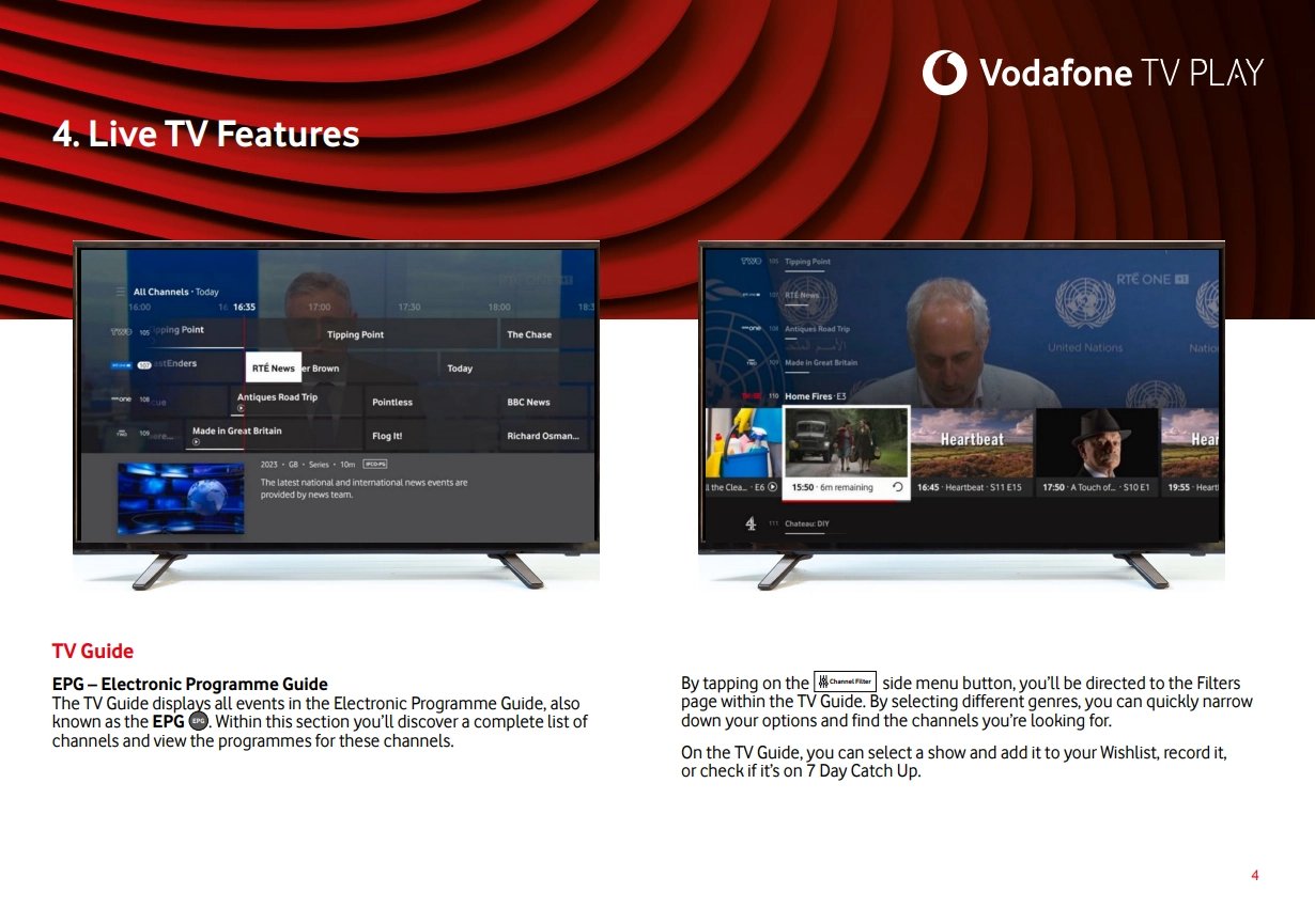 Představení Vodafone TV Play