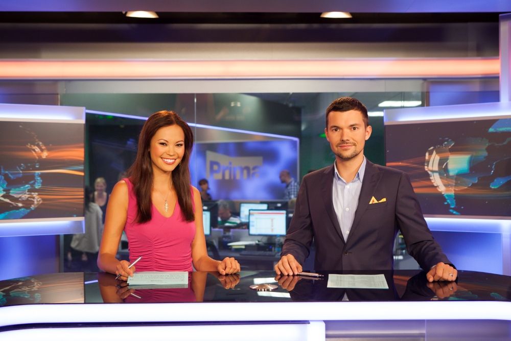 Prima představila nové zpravodajské studio pro podzim 2013