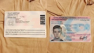 Falešná občanka vygenerovaná přes Verif Tools