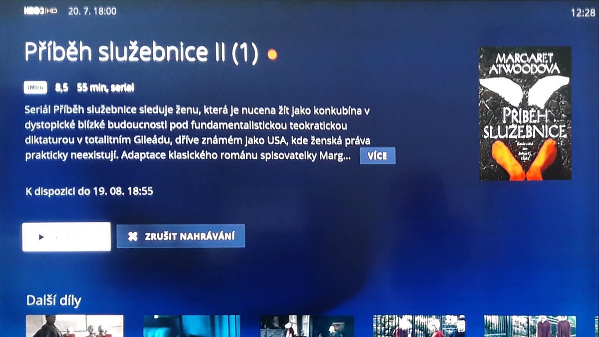 Zobrazení více sezon u seriálu