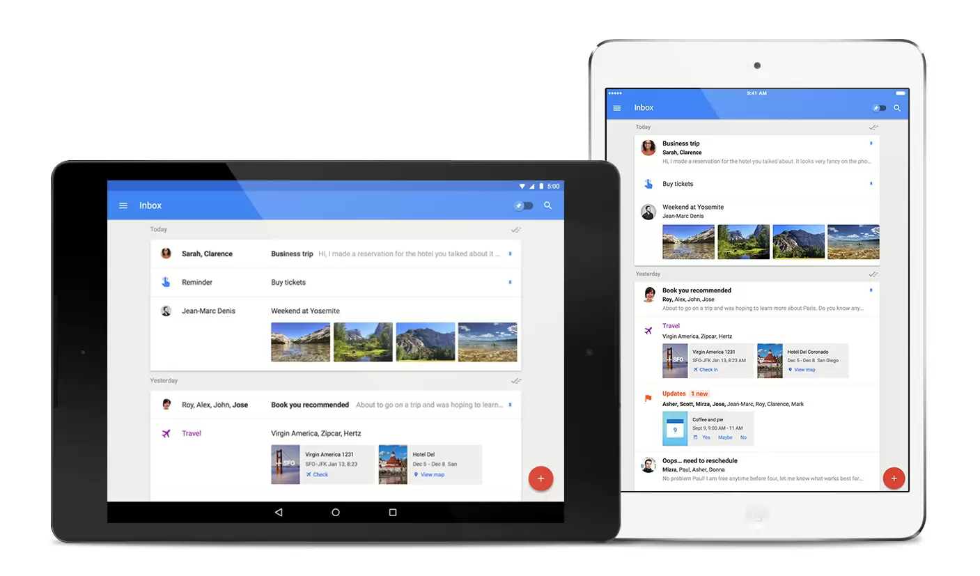 Inbox by Gmail pro tablety