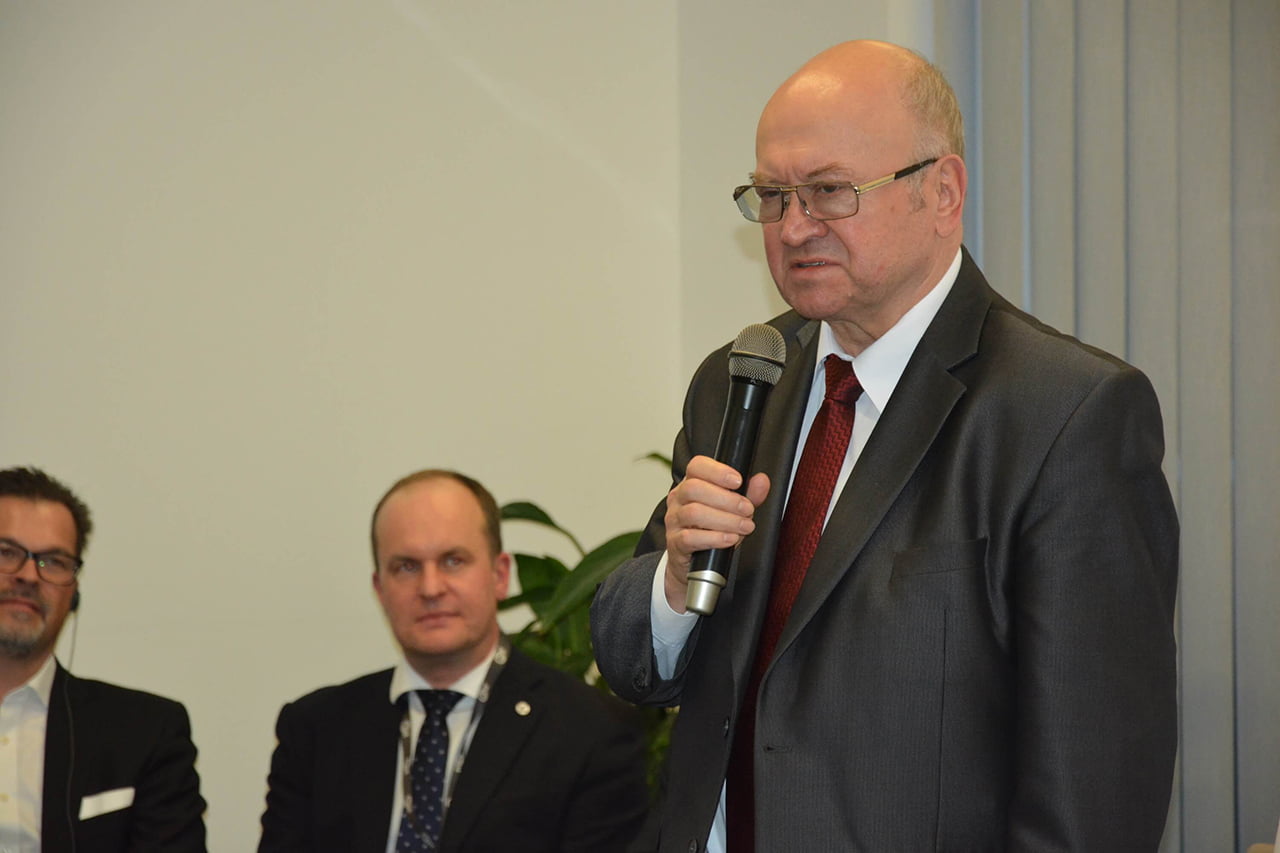 Vladimír Remek na otevírání ESA BIC v Brně