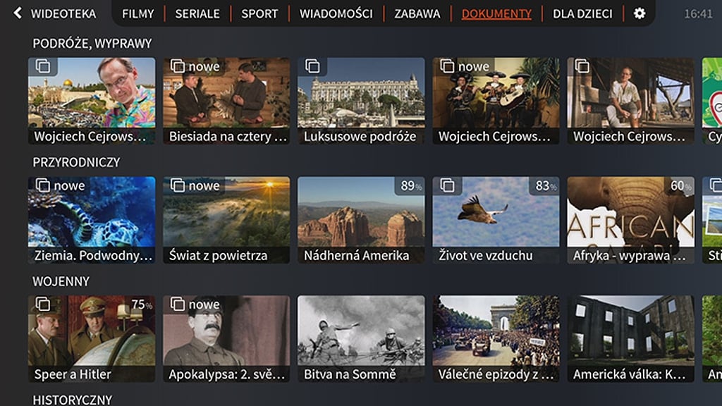 Polská verze služby goNET TV