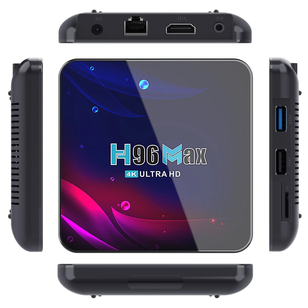 Přístroje H96 MAX s procesorem RK3318