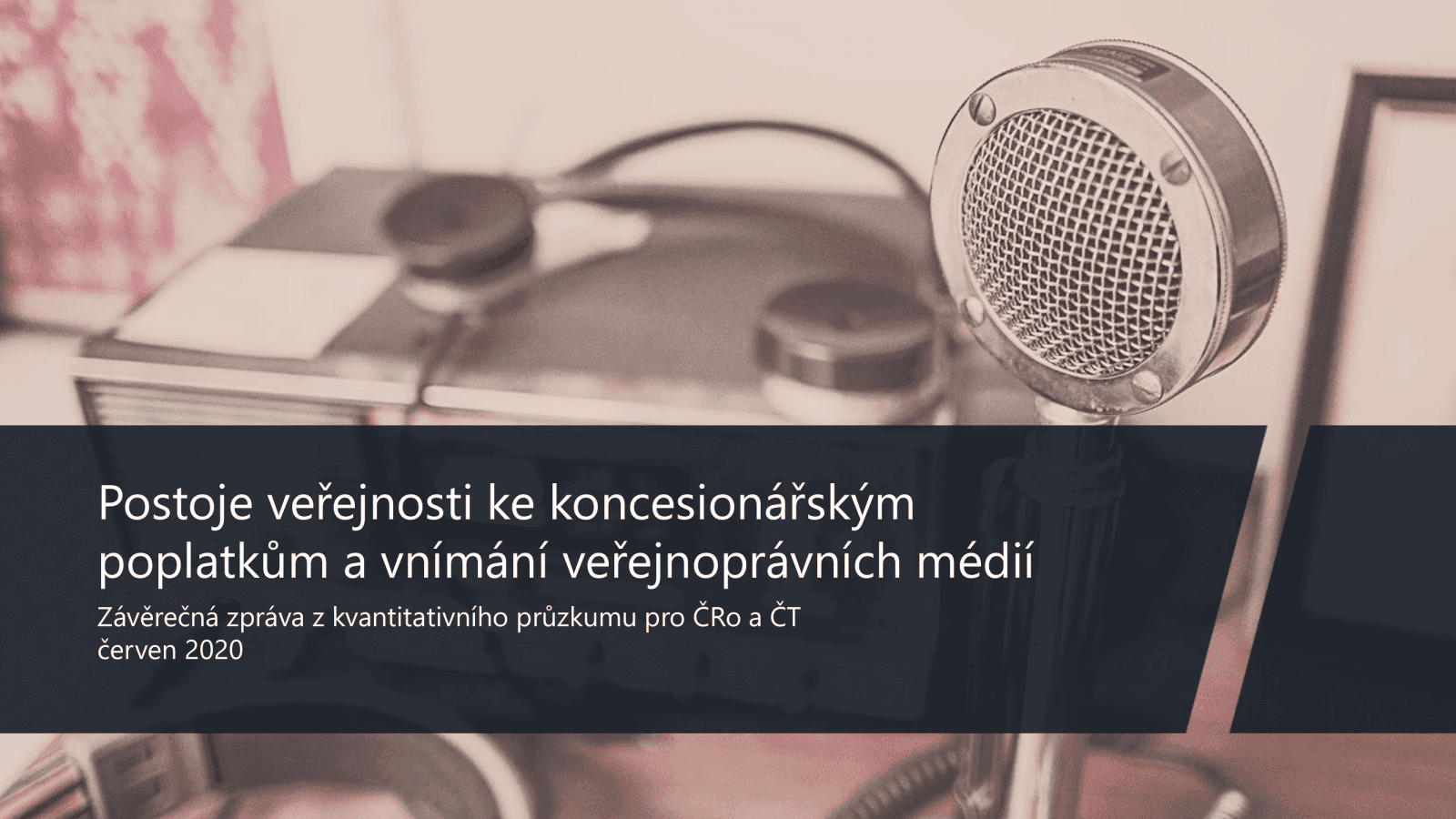 Postoj veřejnosti k televizním a rozhlasovým poplatkům (2020)