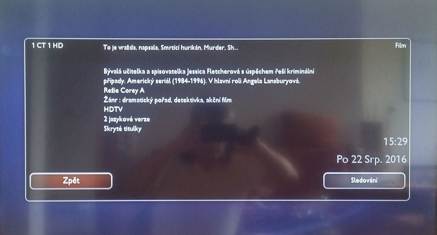 Philips 40PFT4201 - EPG