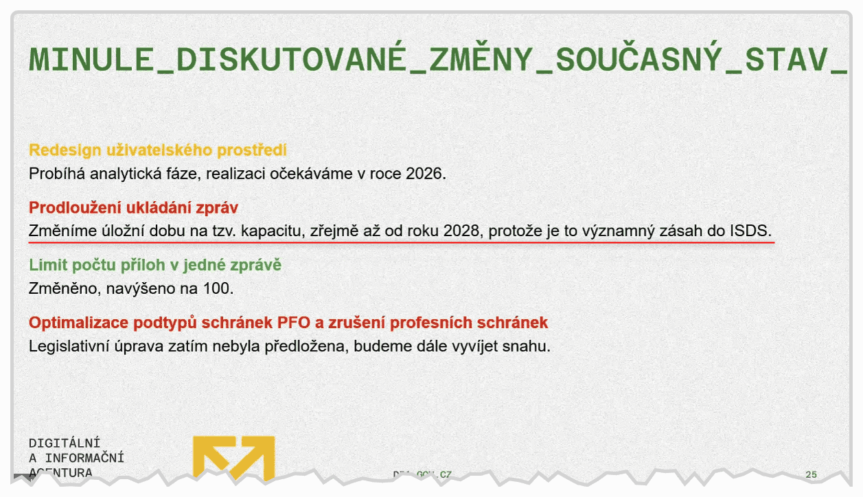 veřejná konzultace k datovým schránkám