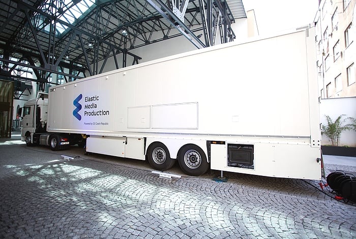 4K ready přenosový vůz O2