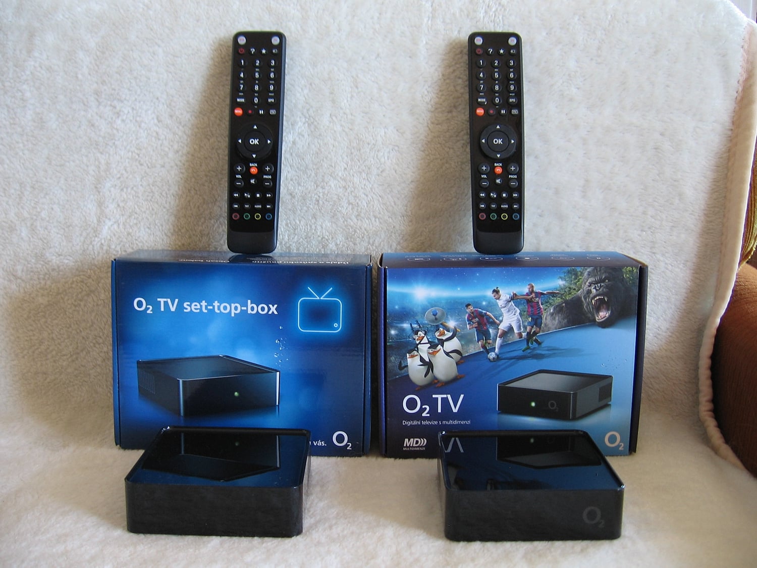 Jak šel čas se set-top boxy O2TV