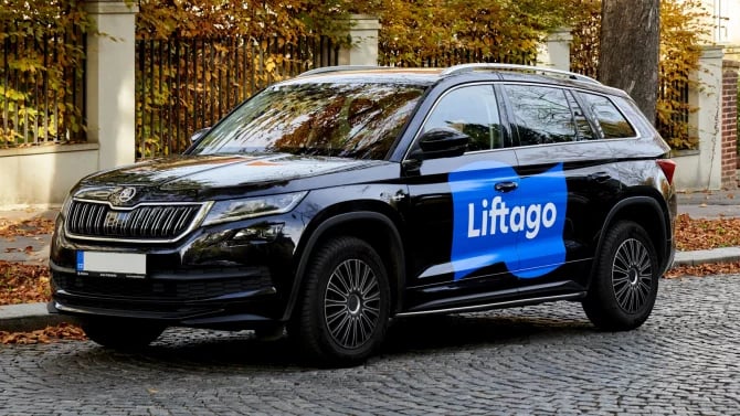 Taxi - Liftago - auto
