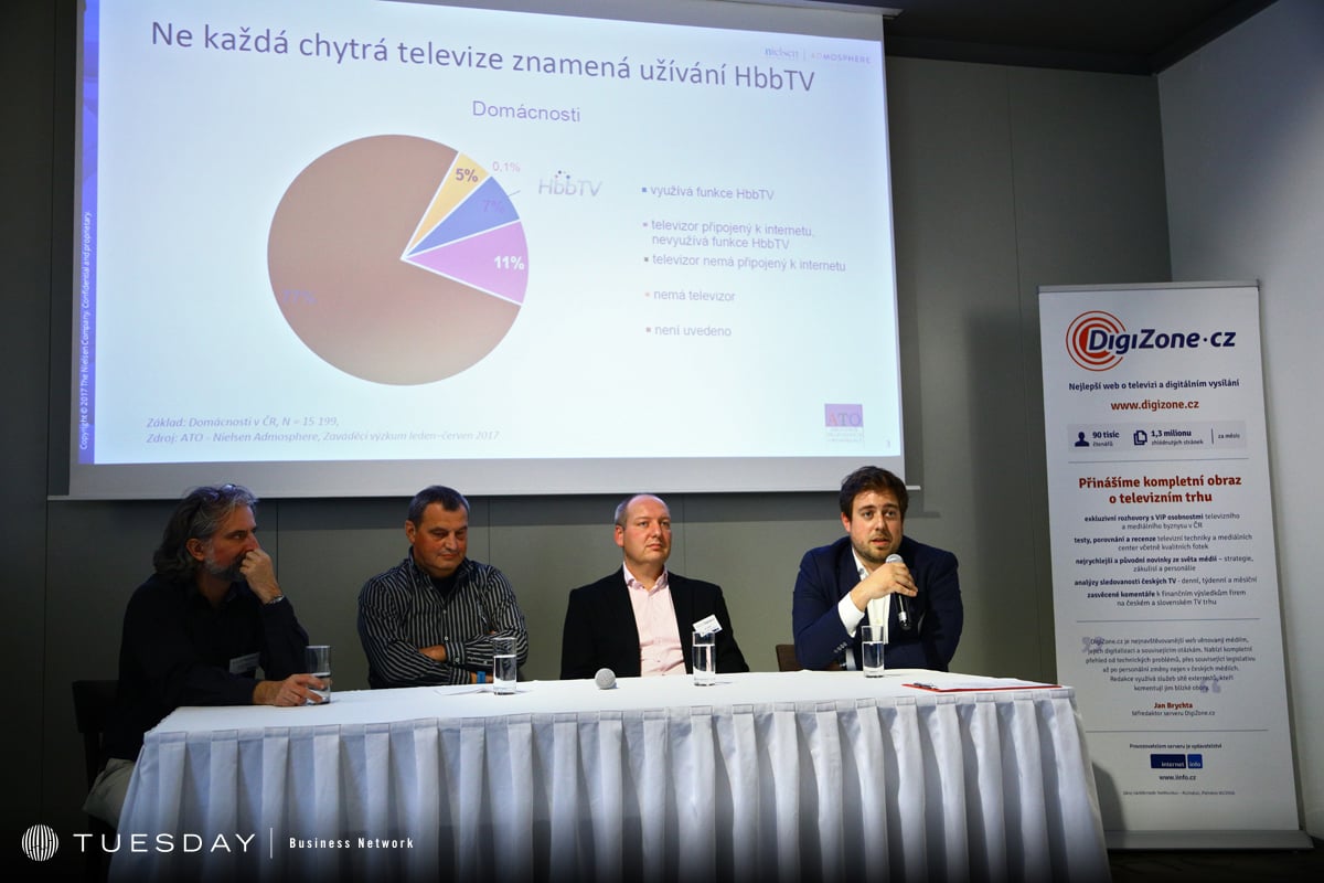 Kulatý stůl DZ o HbbTV - 3. diskusní panel