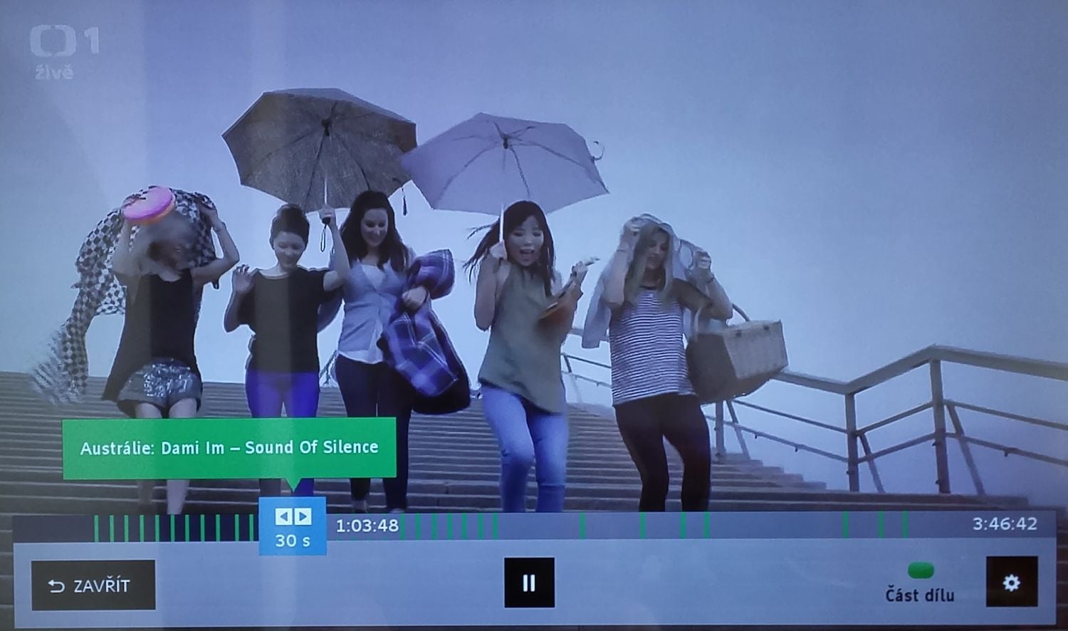 Eurovision Song Contest - HbbTV ČT - finále