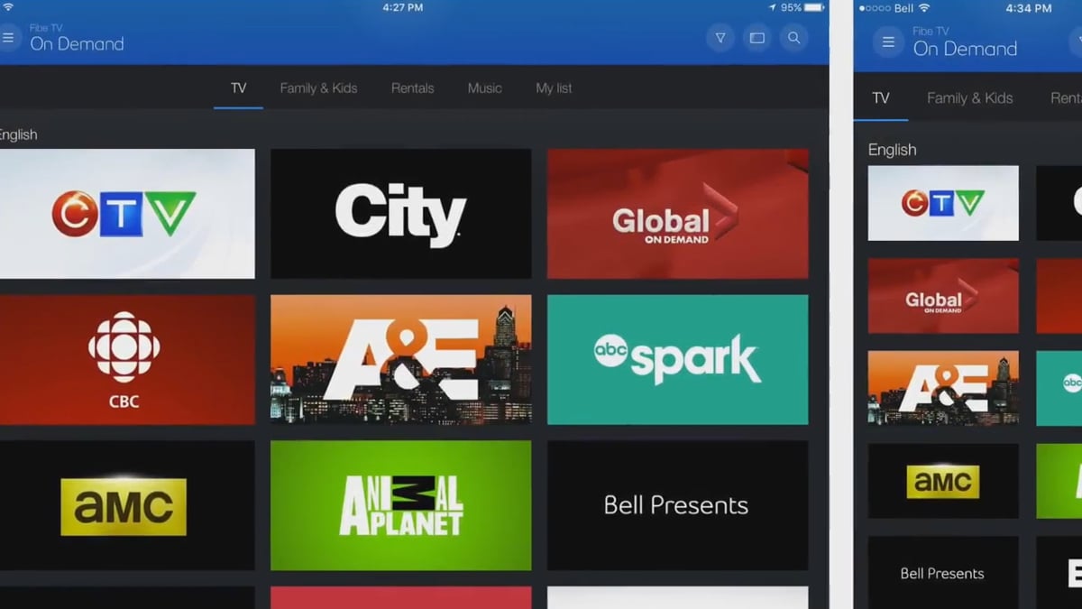Fibe TV App