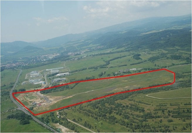 Prostor pro vybudování Data Hub Verne.