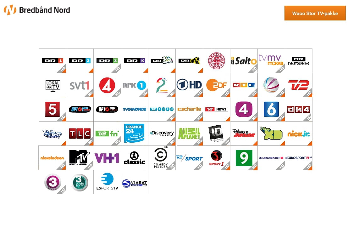 Základní balíky Waoo