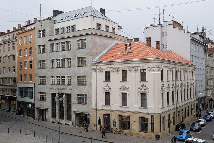Historická budova TSB Běhounská ulice.
