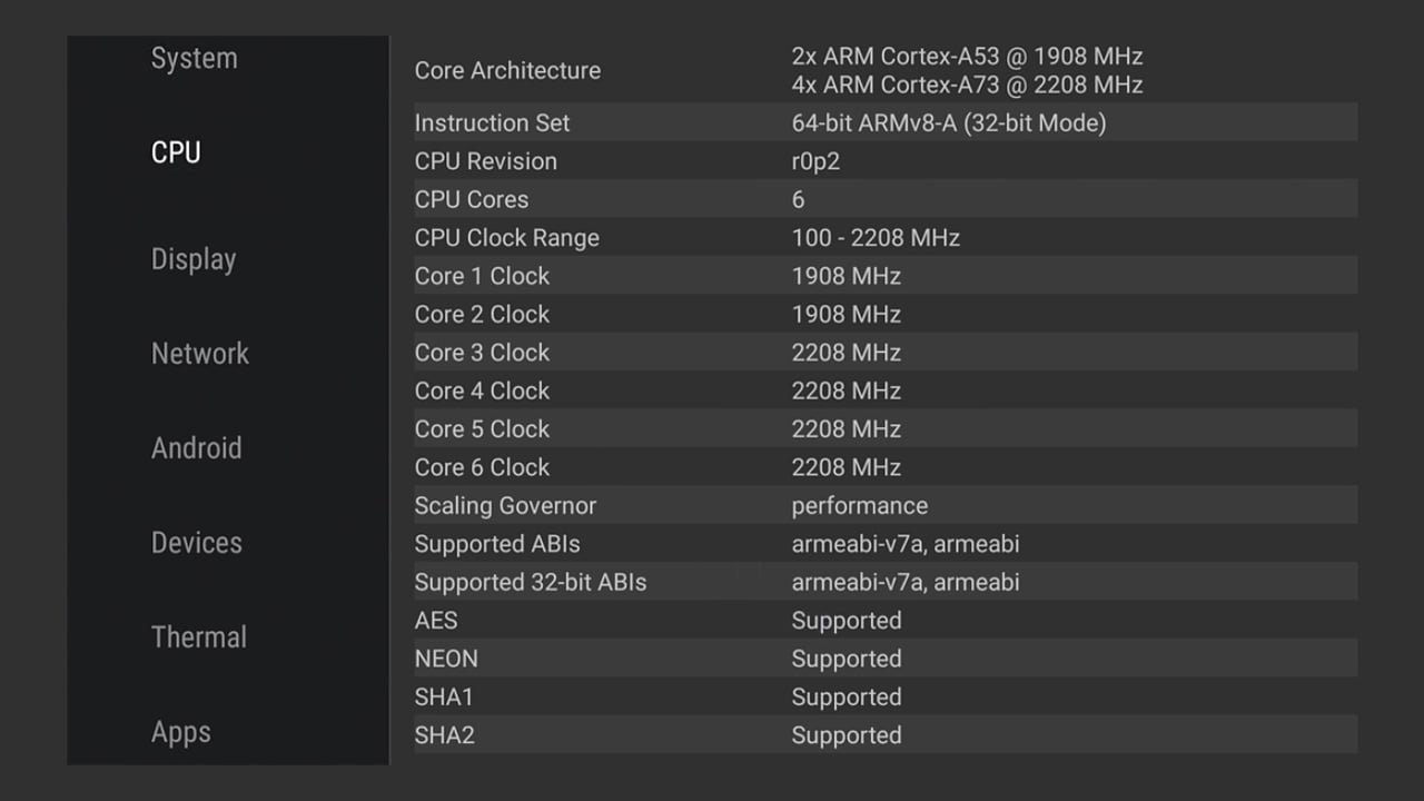 Amazon Fire TV Cube 2: Benchmarky